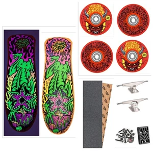 SANTA CRUZ X STRANGER THINGS SALBA DEMOGORGON 10.3" MONOPATÍN COMPLETO - Imagen 1 de 9