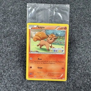 Vulpix 20/160 Build-a-Bear Workshop Promo Stamp Stamped Sealed New Pokemon Card - Picture 1 of 8