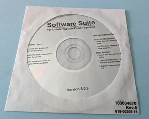 Eaton Powerware Software Suite CD (c) © 2007 Version 5.0.9 P/N:103004870 Rev.5 - Picture 1 of 6