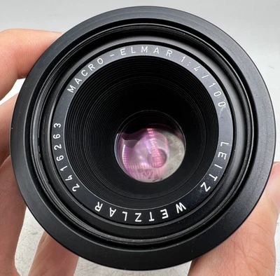 Leitz Leica Wetzlar Macro Elmar 100mm F4 Lens For Leica R Bellows - Image 1 of 4