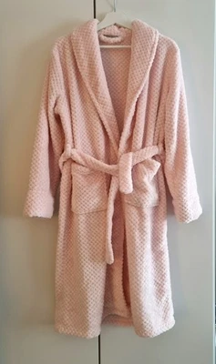 Bademantel Rosa Kuschelig Warm Weich Lang Damen Bequem Flauschig Winter - Bild 1 von 2