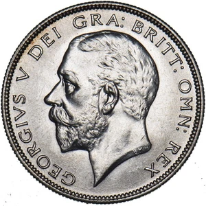 1932 Halfcrown - George V British Silver Coin - Superb - Picture 1 of 2