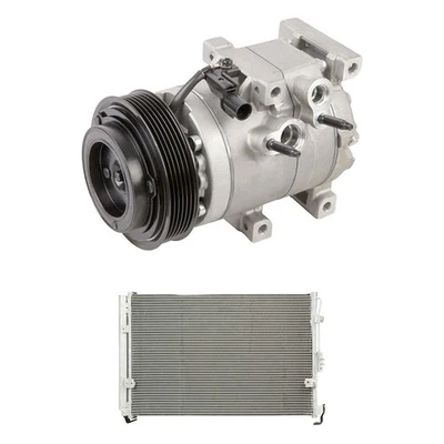 Compresor de aire acondicionado OEM con condensador y secador de aire acondicionado para Kia Sedona 2010-2014 Foto 1 de 3