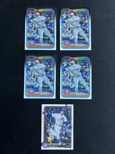 Michael Busch 5 Card MLB Baseball Trading Card Lot Chicago Cubs Future Stars - Picture 1 of 8