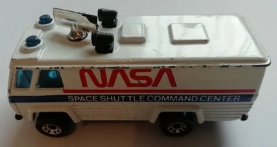 Modellauto MATCHBOX INT´L LTD COMMAND VEHICLE NASA 1:114 Metall weiß 1980  - Bild 1 von 4