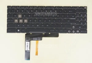 New For MSI Katana 15 B13VEK / 15 B13VGK keyboard RGB backlit UK - Picture 1 of 3