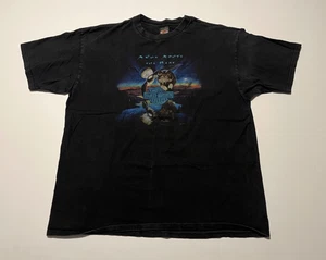 VINTAGE 90s Wolf HARLEY DAVIDSON CUT ABOVE THE REST New Mexico T-SHIRT XXL Eagle - Picture 1 of 7