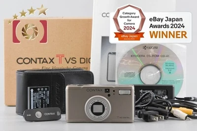 CONTAX TVS DIGITAL Titanium 5.0 MP Digital Camera w/ Box [Very Good] - Image 1 of 4