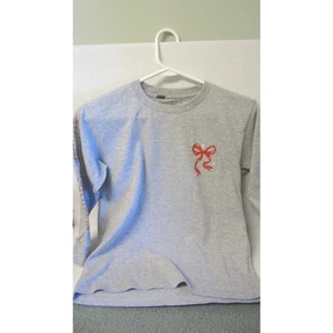 NWT SIMPLY SOUTHERN GIRLS GRAY NUTCRACKER Y'ALL ARE NUTS BLING TEE SMALL 6-8 - Picture 1 of 4