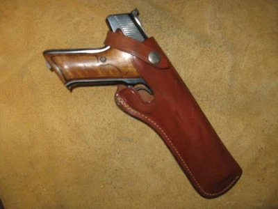 Bianchi Holster Colt Match Target Woodsman 6 in GC RH 251127 - Image 1 of 2