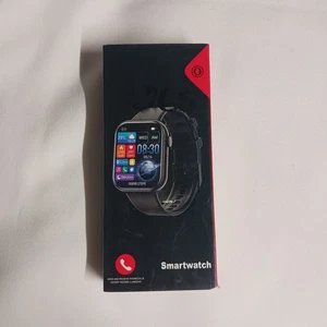 SMART WATCH G28 DISPLAY 1,85 POLLICI IMPERMEABILE FITNESS FREQUENZA CARDIACA IPHONE/ANDROID - Foto 1 di 5