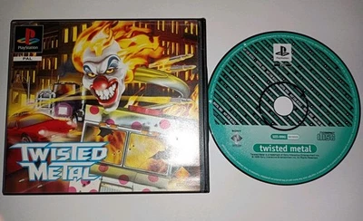 ps1 rental game Twisted Metal not for resale Sony Playstation 1 psx - Image 1 of 3