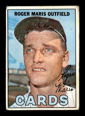 1967 Topps #45 Roger Maris Cardinals G/VG X3530143 - Изображение 1 из 3