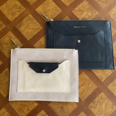 Danielle Nicole Zelie Juego de 2 Cartera Intercambiable 3 Vías Cuero Vegano Foto 1 de 4