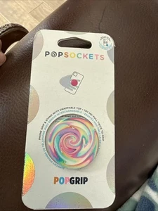 PopSockets Phone Grip Swappable Top - JAWBREAKER GLOSS Pink Candy Swirl Neu - Bild 1 von 2