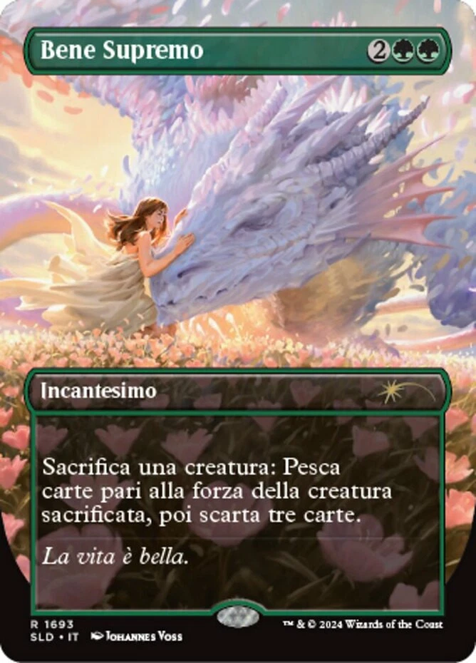 MTG Greater Good (1693) (Italian) - Foil, NM-Mint, English Secret Lair Drop Seri - Image 1 of 1