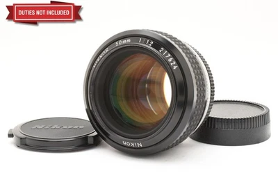 [MINT] Ai NIKKOR 50mm f/1.2 MF Standard Lens F Mount From JAPAN - Image 1 of 4