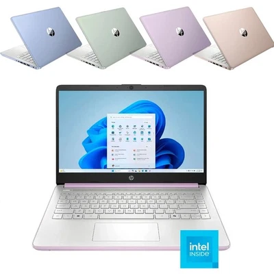 HP 14" Laptop Intel Processor N150 4GB Memory 128GB UFS Wi-Fi 6 Win11 - Image 1 of 4