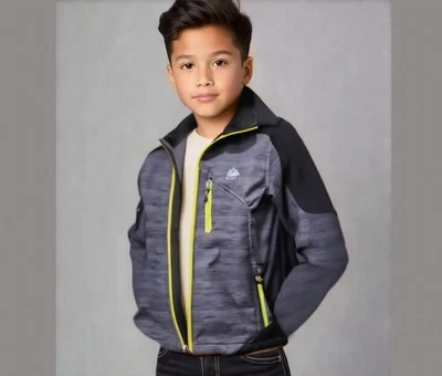 Snozu Hoodless Full Zip Long Sleeve Boys Jacket Size 10-12 - Image 1 of 4
