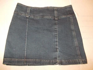 Womens blue denim jean skirt ANCHOR BLUE DENIM JEAN Skirt Jean Skirt SZ 3 - Picture 1 of 3
