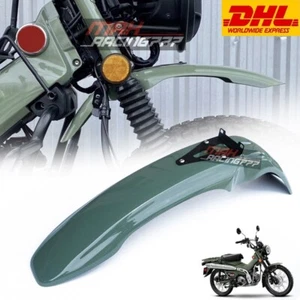 GREEN FRONT FENDER MUDGUARD FRAME FOR HONDA CT 125 TRAIL HUNTER CUB 2020-2023 - Picture 1 of 11