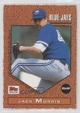 1990-93 Topps Magazine Cards Jack Morris #TM78 HOF