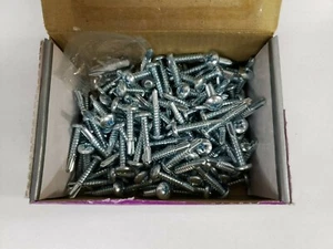 Everbilt #10 x 1" Self-Drilling Pan Head Screws - 1# Box (147 Count) - Picture 1 of 8