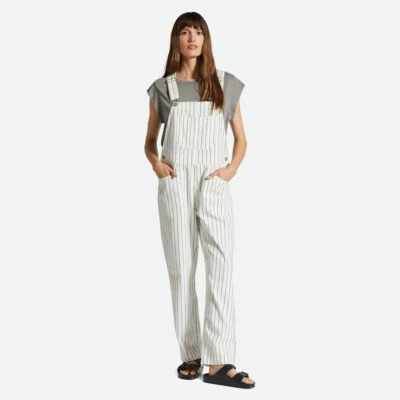 BRIXTON WOMEN COSTA OVERALL GR: S OFF WHITE BLACK - Bild 1 von 4