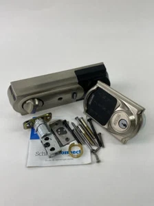 SCHLAGE BE469ZP CAM 619 Connect Smart Deadbolt with alarm with Camelot Trim in - Picture 1 of 6