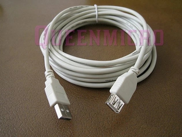 15FT Premium USB 2.0 Type A Male to Female Extension Shielded Cable Ivory 15'ft - Image 1 of 1