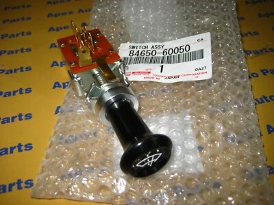 Interruptor limpiaparabrisas Toyota Land Cruiser FJ40 FJ551 genuino OEM nuevo 1969-1973 Foto 1 de 4