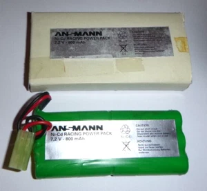 Ansmann Ni-Cd Racing Power Pack, 7,2 V - 800 mAh, Neu in original Verpackung - Bild 1 von 1