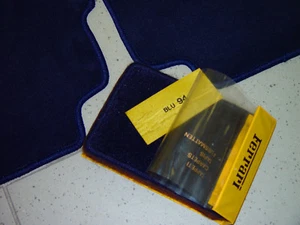 Darkblue Velours Floormats for Ferrari 328 GTS 1985-1989 - Bild 1 von 2