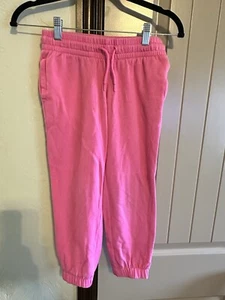 Athletic Works Girls Size M 7-8 Pink Elastic Band Sweatpants - Picture 1 of 3