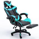 Gaming Chair Office Executive Racing Footrest Seat Computer Chair Racer Chairs