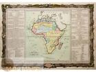 Afrika-Kontinent, alte Karte, Afrique von Desnos 1761