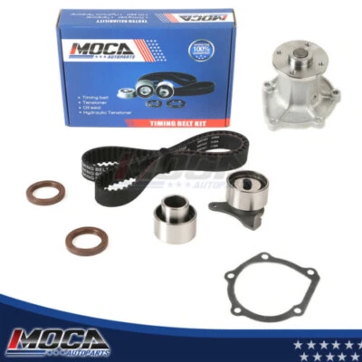 Kit de correa de distribución bomba de agua apta para Toyota Tercel 87-94 1.5L 3E 3EE SOHC MOCA Foto 1 de 4