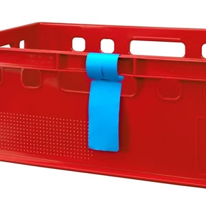 500 Stück Schlaufenetiketten Kistenanhänger Hängeetiketten 50 x 248 mm blau - Bild 1 von 2