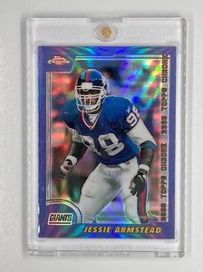 2000 Topps Chrome Refractor Jessie Armstead #50
