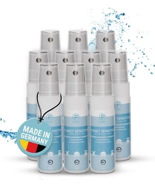 PI PLANET INNOVATION Planet Sensitive® - 10x50ml alkoholfreies Desinfektionsmittel für Hände Flächen