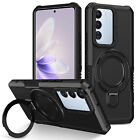 Armor Shockproof Ring Stand Phone Case For Vivo Y02s Y76 Y95 Y93 V25 Y21