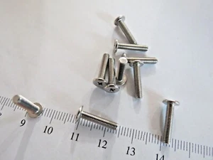 M3x14x6mm Stainless Steel Phillips LONG Laptop 2.5" HDD Hard Drive SSD Screws - Bild 1 von 8