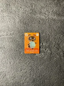 Carte amiibo Animal Crossing Tom Nook Authentique Jamais Numérisée - Photo 1/2