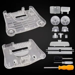 Full Housing Case N64 Shell Cover Replacement for Nintendo 64 Console - CLEAR - Picture 1 of 6