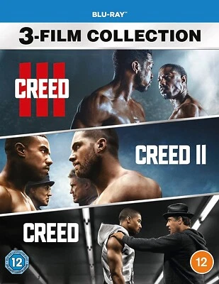 CREED TRILOGY BLU RAY COLLECTION PART 1 2 3 MOVIE FILM ROCKY BOXING UK R2 RELEAS - Image 1 of 2