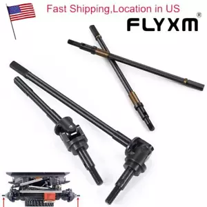 FLYXM Stahl Vorderachse Hinterachse CVD Welle für 1:6 Axial SCX6 Jee-p JLU Trail Honcho - Bild 1 von 16