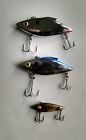 3 vintage Rattle Trap fishing lures