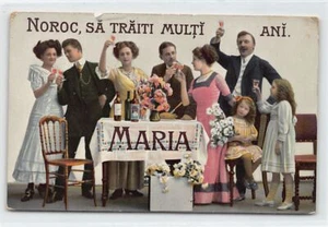 Romania - Noroc, Sa Traiti Multi Ani - Maria - Ed. Scharaga - Picture 1 of 2