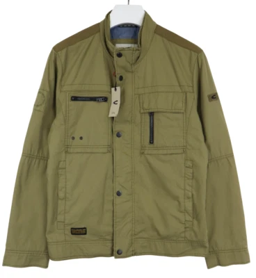 CAMEL ACTIVE Blouson Jacket Men's (EU) 52 Half Lined Army Green Multipockets - Image 1 of 4