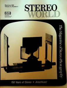 Stereo World Magazine of Photography May 1988 Anschluss WWII Charles Wheatstone - Imagen 1 de 2